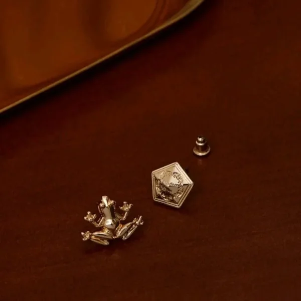 Aretes Espejo Oesed Rana De Chocolate - Imagen 2