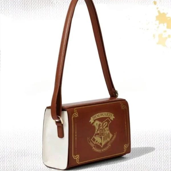 Bolso De Hombro Libro Hogwarts - Imagen 3