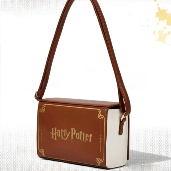 Bolso De Hombro Libro Hogwarts - Imagen 2