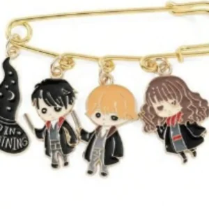 Broche 4 Insignias Casa Gryffindor