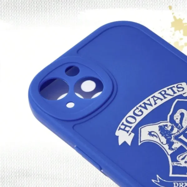 Carcasa IPhone 15 Escudo Hogwarts Azul - Imagen 2