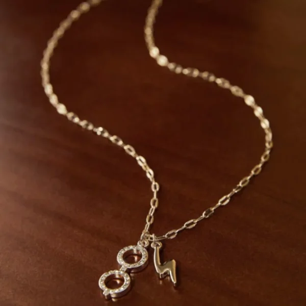 Collar Dije Lentes Harry Potter - Imagen 3