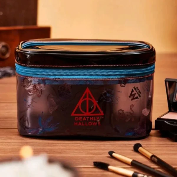 Estuche Trasparente Para Cosméticos Reliquias De La Muerte