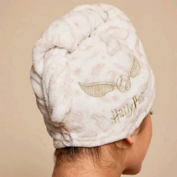 Gorro Felpa Para Secado Cabello Snitch Harry - Imagen 3