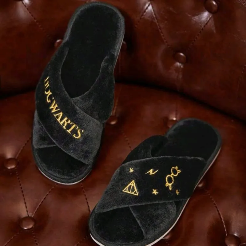Pantuflas Negras Hogwarts