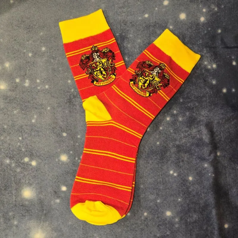 Par De Calcetines Largo Medio Casas de Hogwarts - Imagen 3