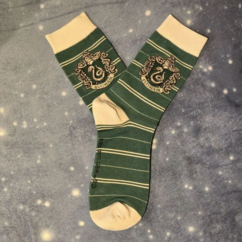 Par De Calcetines Largo Medio Casas de Hogwarts - Imagen 2