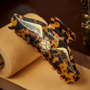 pinche Harry Potter Snitch dorada clip carey detalle