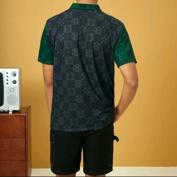 Polera Cuello Polo C/N Botones Slytherin - Imagen 2