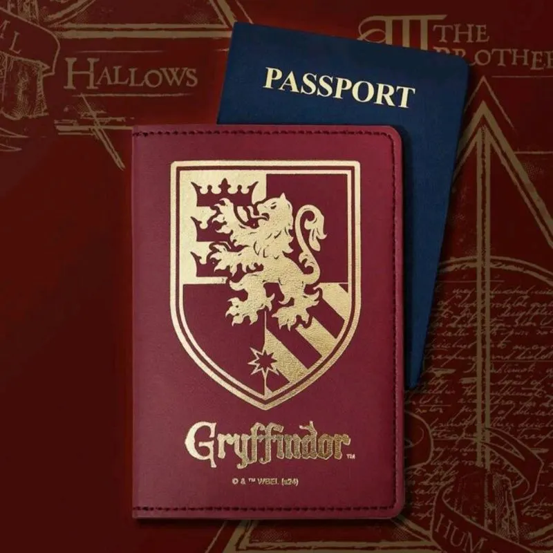 Porta Pasaporte Escudo Gryffindor