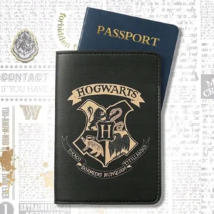 Porta Pasaporte Escudo Hogwarts