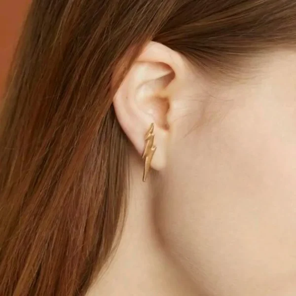 Set Aretes Reliquias De La Muerte 9 3/4 Cicatriz Harry - Imagen 2