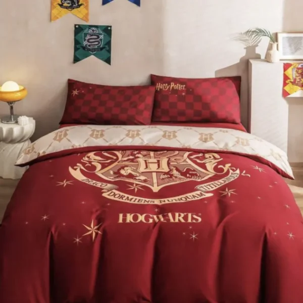 Set Funda Edredón Estampado Hogwarts - Imagen 2
