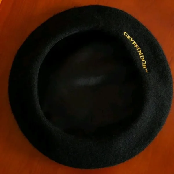 Sombrero Estilo Boina Francesa Bordado Gryffindor - Imagen 2