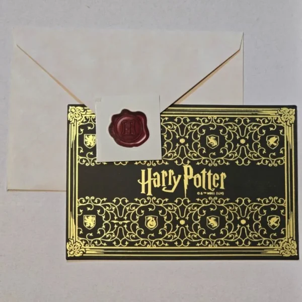 Tarjeta Felicitaciones Harry Potter