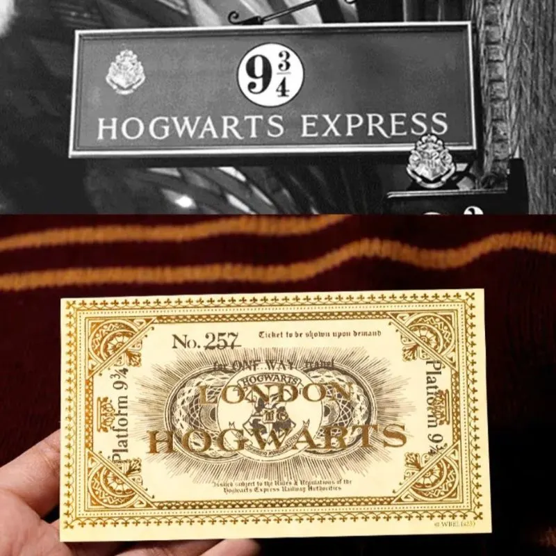 Ticket Plataforma 9 3/4