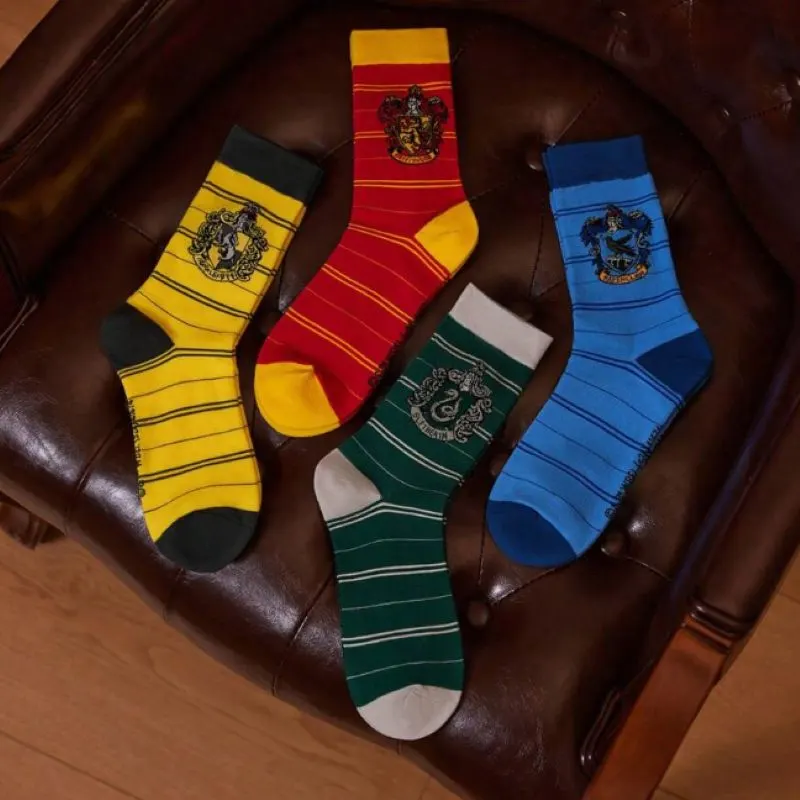 Par De Calcetines Largo Medio Casas de Hogwarts