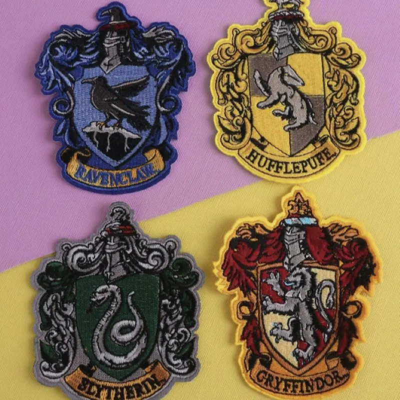 Pache Bordado Escudo Casas De Hogwarts
