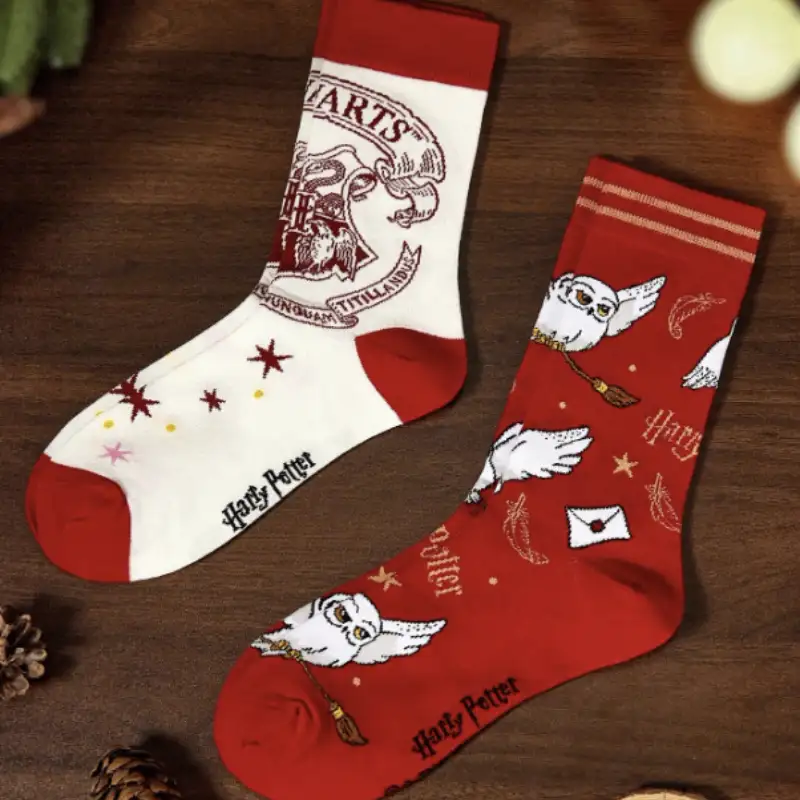 Pack de Calcetines Harry Potter - Hogwarts y Lechuza Hedwig - Imagen 2