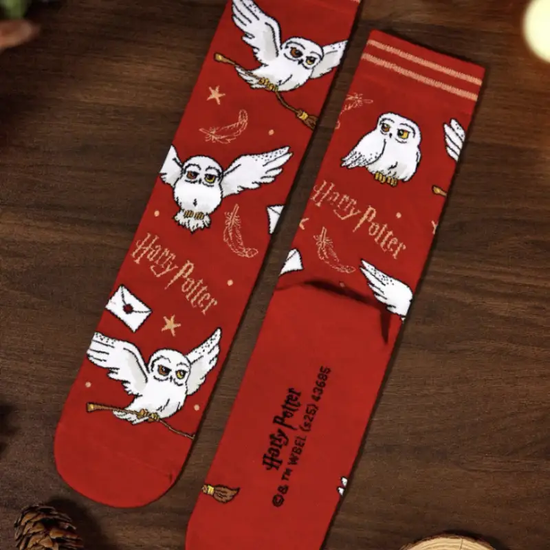 Pack de Calcetines Harry Potter - Hogwarts y Lechuza Hedwig - Imagen 4