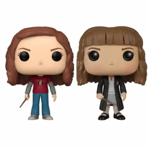 figura funko Harry Potter Hermione Granger uniforme oficial de Hogwarts y ropa casual de vinilo colección original chile