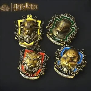 pin Harry Potter Metálico escudo casas de Hogwarts tienda Potter chile