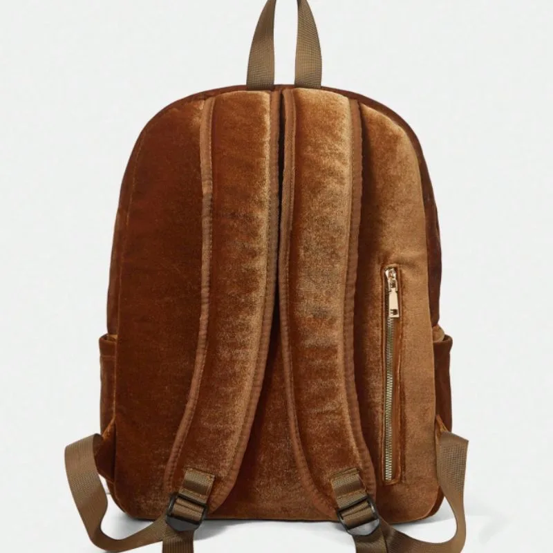Mochila Harry Potter-Bolso Terciopelo Acolchado Casas De Hogwarts - Imagen 4