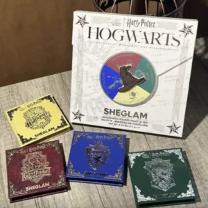 paleta de sombras Harry Potter set completo 4 casas de Hogwarts empaque sombrero seleccionador chile