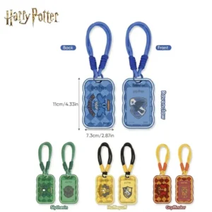 porta credencial Harry Potter tarjeteros colgantes con cordón de las casas Gryffindor Slytherin Ravenclaw y Hufflepuff chile