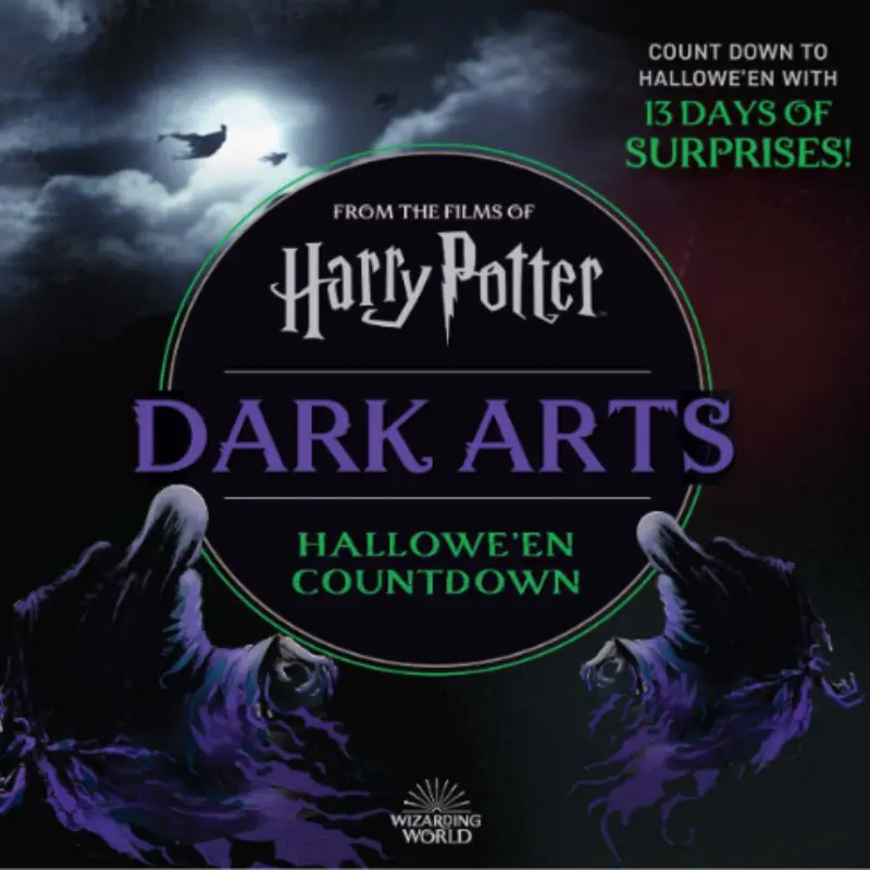 calendario adviento Harry Potter artes oscuras portada con dementores Chile