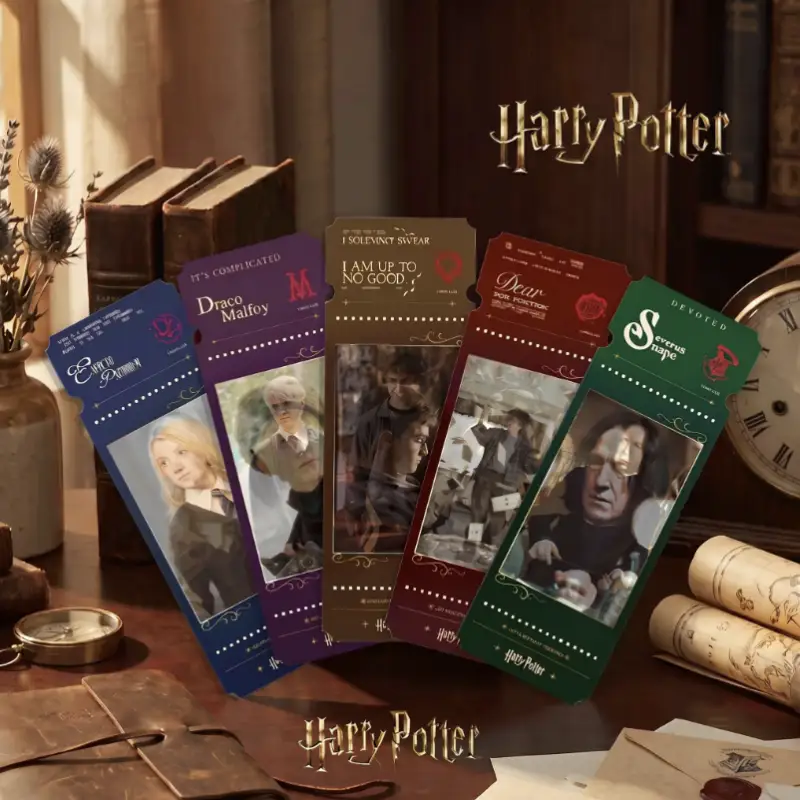 marcapáginas lenticular Harry Potter marcador de libros 3d cambio de imagen Chile