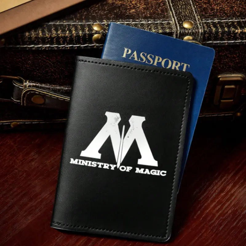 portapasaporte Harry Potter ministerio de magia con pasaporte
